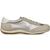 Geox D Vega A, Scarpe da Ginnastica, Lt Taupe Lt Gold, 39 EU