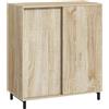 Easycomfort Mobile Scarpiera a 4 Livelli in Truciolato e Acciaio con Ripiani Regolabili, max 12 Paia 80x40x93 cm