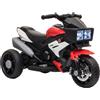 Easycomfort Moto Elettrica per Bambini 3-5 Anni (max. 25kg) con 3 Ruote, Luci e Suoni, Batteria 6V, Rosso, 86x42x52cm