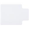 EasyComfort Tappetino per Sedia Ufficio Salvapavimento in Plastica, 90x120cm, Trasparente