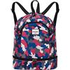HAWEE Sportivo Zaino con Coulisse Grande Impermeabile Coulisse Borsa da Palestra Coulisse Sacca con Tasca Interna Unisex per Vita Quotidiana Scuola Sport All'aperto Tempo Yoga Libero Spiaggia Nuoto