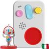 FABA+ Raccontastorie interattivo per bambini con contenuti audio da 0 a 10 anni, Cassa audio con Personaggio Sonoro Faba-Me, Luce notturna, Routine nanna, Gioco educativo musicale, Versione Italiana