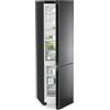 Ⓜ️🔵🔵🔵 LIEBHERR CBNbda 572i Plus BioFresh NoFrost - Frigorifero combinato con BioFresh e NoFrost, GARANZIA 10 ANNI INCLUSA originale LIEBHERR, Combinazione frigo sopra e congelatore sotto, ACCIAIO NERO, 201,5 x 60 cm, Nuova classe A