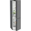 LIEBHERR CBNdgc 5723 Plus BioFresh NoFrost Frigorifero combinato con BioFresh e NoFrost, GARANZIA 10 ANNI INCLUSA originale LIEBHERR, Combinazione frigo sopra e congelatore sotto, GRIGIO SCURO, 201,5 x 60 cm, Nuova classe C