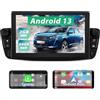 Hexinex 7 Pollici Autoradio Android per Peugeot 107 / Citroen C1 / Toyota Aygo 2005-2014 con CarPlay Android Auto Bluetooth WiFi FM RDS GPS Comandi al Volante (2+64GB)