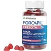 Arkopharma Forcapil Crescita - Integratore Alimentare per Capelli in Formato Caramelle Gommose - con Equiseto, Selenio, Vitamina B8, Zinco - 1 Confezione da 60 Gummies