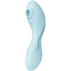 Satisfyer Curvy Trinity 5+ - intelligente 2in1 vibratore (blu)