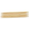 Glorex Ferri da maglia in bambù, 8,0 mm, 20 cm, colore naturale, 8 mm