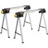 STANLEY FATMAX 900kg Cavalletto pieghevole in metallo (coppia) - Soluzione portatile e durevole per banco da lavoro con gambe in metallo, FMST1-75673