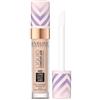 Eveline Cosmetics Correttore impermeabile mimetico liquido: formula nutriente con acido ialuronico e burro di karitè, disponibile in 5 tonalità