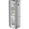 Ⓜ️🔵🔵🔵 LIEBHERR CBNsda 775i Prime BioFresh NoFrost - Frigorifero combinato con BioFresh e NoFrost, GARANZIA 10 ANNI INCLUSA originale LIEBHERR, Combinazione frigo sopra e congelatore sotto, ACCIAIO INOX, 201,5 x 75 cm, Nuova classe A