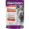MONGE GEMON GATTO 100 G STERILIZZATO BOCCONCINI CON TACCHINO BUSTINA
