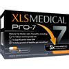 XLS Medical PRO-7 Pillole dimagranti Fino a 5 volte più perdita di peso rispetto alla sola dieta, 7 benefici clinicamente provati 180 capsule Fornitura per 1 mese