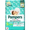 FATER SpA PAMPERS BABY DRY PANNOLINO DOWNCOUNT JUNIOR 16 PEZZI