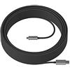Logitech - Cavo USB 3.2 Gen 2, lunghezza estesa da 10 Gbps (grafite)
