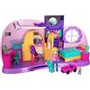 Polly Pocket - Mini-Coffret Colorato Cameretta con Bambole e Sorprese Nascoste, FRY98
