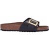 Birkenstock 1029481 Catalina Cushion Bunckle Graceful Sandali per Donna con Zeppa Bassa Fondo Pelle (Taglia 40)