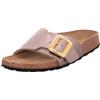 Birkenstock 1029416 Catalina Cushion Bunckle Taupe Sandali per Donna con Zeppa Bassa Fondo Pelle (Taglia 39)