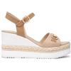 Nero Giardini E513552D Sandali Donna in Pelle - Lino 35 EU