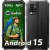 BV4800SE Android 15 Rugged Smartphone 2025, 12GB(4+8)+64GB/2TB TF Octa Core, 90H
