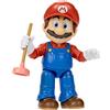 THE SUPER MARIO BROS. MOVIE Nintendo Super Mario Movie - Action figure di Super Mario alta 13 cm, articolata ed estremamente dettagliata, con accessorio incluso. Direttamente dal film! Per bambini e collezionisti