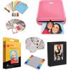 KODAK Step - Stampante fotografica istantanea con Bluetooth/NFC, tecnologia Zink (rosa), set regalo