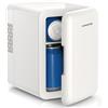 VINATO Mini Frigo 4L Portatile - Frigo da Camera, Frigo da Ufficio & Mini Frigo Auto, Doppia Alimentazione, Silenzioso (25dB), Ideale per Cosmetici, Cibo e Bevande, Regalo Perfetto