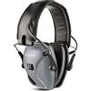 awesafe Cuffie Poligono Tiro Elettroniche Ancuffie Antirumore, Fascia Morbida Regolabile, Amplificazione Del Suono per La Caccia
