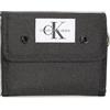Calvin Klein Jeans Portafoglio con portamonete Uomo sport essentials bifold w k50k510727 unica nero