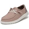 HEYDUDE Hey Dude Wendy Woven, Moccasin Donna, Rosa (Blush), 40 EU