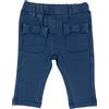 Chicco Pantaloni della Tuta, Pantaloni Bimba 0-24, Denim, 3 Mesi