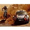 Wee Blue Coo Photograph Sport Motocross Bike Rally Car Dirt Race Art Print Poster Wall Decor 12X16 Inch Fotografia Bicicletta Gara Manifesto Parete