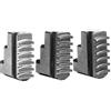 Marhynchus Pratica Interna della Mascella 3 Pezzi 4in Chuck Jaw per la Lavorazione del Metallo K11-100 Long Service Life Chuck 20crmnti
