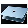 EooCoo Cover Ultra Sottile Compatibile con MacBook Air 13,6 Pollic M5 M4 M3 M2 2026 2025-2022 A3449 A3240 A3113 A2681 Mac 13 Custodia Rigido Texture Originale Riduzione delle Impronte - Celeste Opaco