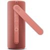 Loewe We. HEAR 1 Coral Red, altoparlante Bluetooth, 40W, resistente all'acqua, portatile, ricaricabile, batteria di 14 ore, per uso esterno e interno