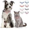 Zunea Collane per cani e gatti di piccola taglia, collare con diamanti luccicanti, collana con ciondolo a forma di cuore con ciondolo a forma di cuore con strass di cristallo per matrimoni, feste di