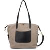 Le Corone Bags Borsa shopper a spalla Easy Bag in tessuto canvas