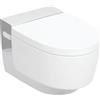 Geberit AquaClean vaso con sedile bidet sospeso senza brida con scarico a vortice bianco 146.210.21.1