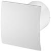 Awenta Escudo Line System +, ventilatore verticale da parete da bagno, diametro del tubo 100 mm, con cuscinetti a sfera, estremamente silenzioso, bianco, Ø 100 4.40watts