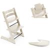 Stokke Bundle STOKKE ® TRIPP TRAPP ® Sedia + Baby Set + Vassoio Vanilla white