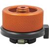 ZONADAH Adattatore per fornello da campeggio, fornello da campeggio, adattatore per serbatoio del gas, collegamento fornello, spegnimento automatico, convertitore adattatore gas per viaggi, campeggio