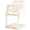 Small Foot 11814 Bambole Little Button, seggiolone in Combinazione, dai 3 Anni Toys, Colore Bianco, Piccolo