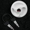 pro-Styling design for perfection Tappo per serbatoio dell'acqua, per roulotte, camper, con 3 impugnature, colore bianco