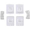 AUTOUTLET Clip Fissaggio per Sedile di Guida Binario Regolabile per Auto191881213, 435881203A, 171881213B Boccole di Guida Scorrevole