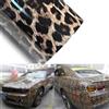Blueshyhall Pellicola adesiva per auto, motivo leopardato, lucida, mimetico, con canali d'aria, autoadesiva, motivo impermeabile, per auto, motore, bicicletta (30 x 152 cm)