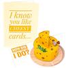 PopLife Cheesy Big Cheese 3D Pop Up Card - Divertente biglietto di compleanno, Gag Just Because, Congratulations, Get Well Gift for BFF - Schede di scherzo per papà, amico, figlio, fratello, sorella