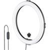 JOBY Beamo Ring Light 12, Luce LED, Ring Light Telefono, Fotocamera, Luce Fotografica con 3 Modalità, 10 Livelli di Luminosità, per Selfie, Foto, Video, Vlogging, Creazione Contenuti