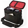 FOSOTO Borse a tracolla per fotocamera DSLR antiurto divisorio imbottito inserto SLR custodia per fotocamera con manico parapioggia compatibile con Canon Sony Nikon Lens Flash, Nero, 22,4 x 9,9 x 16,5