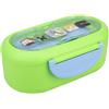 Paladone Minecraft Bento Box - Contenitore per il pranzo con licenza ufficiale con divisore, forchetta e cucchiaio, lavabile in lavastoviglie e adatto al microonde, perfetto per scuola o picnic | Paladone