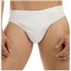 Saggio Garda 3 Slip Vita Bassa 2080 in Cotone Elasticizzato ResistenteTraspirante Uomo Bianco 6